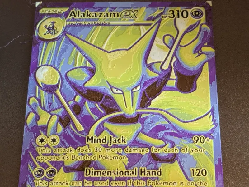 Alakazam EX TCG Hueforge