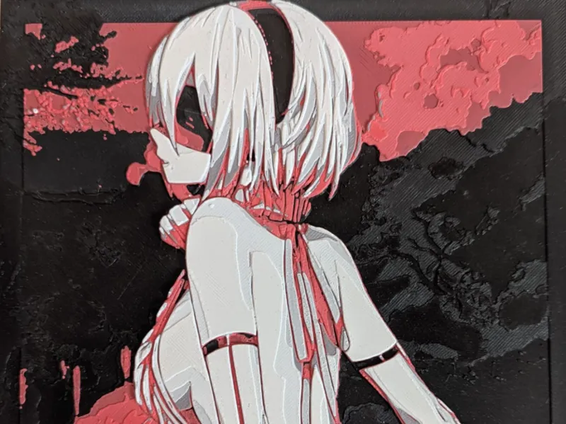 2B Nier automata Sweater HueForge