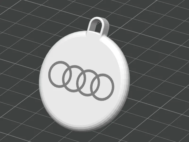 Audi Keychain