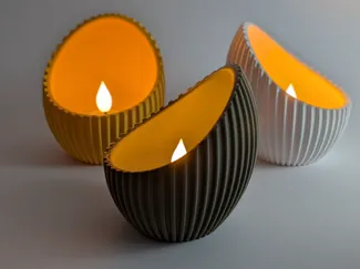 LED Tea Light Holder KaskArgi – Lamina