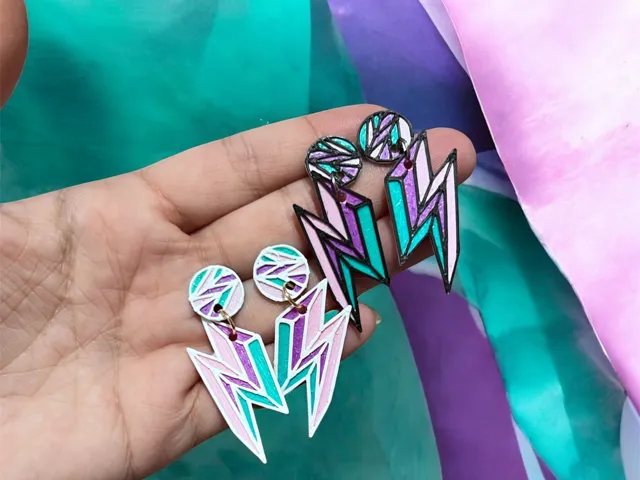 Pendientes rayo geométrico