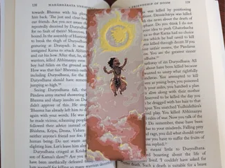 Hanuman chasing the Sun Bookmark
