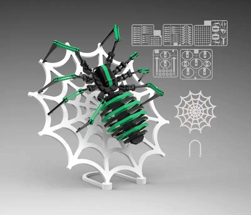 Arachna the Robot Spider Nature Explorer Card Kit