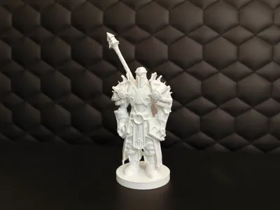 Paladin – World of Warcraft 3D Printable Miniature