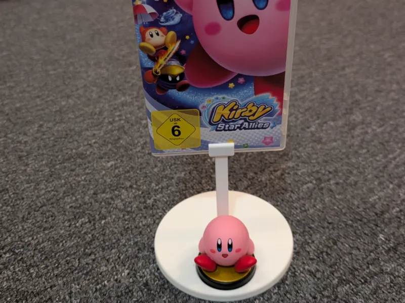 Switch Game + Amiibo Stand