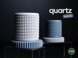 Минималистична саксия quartz
