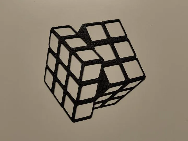 Rubik's Cube - décoration murale
