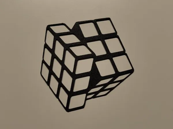 Rubik's Cube - décoration murale