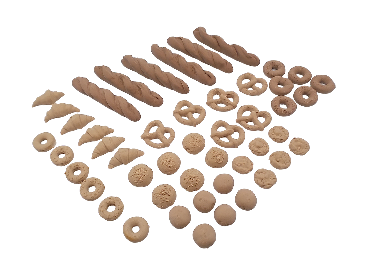 WLM - XL Foods - 48x Baked Goods Models - 1