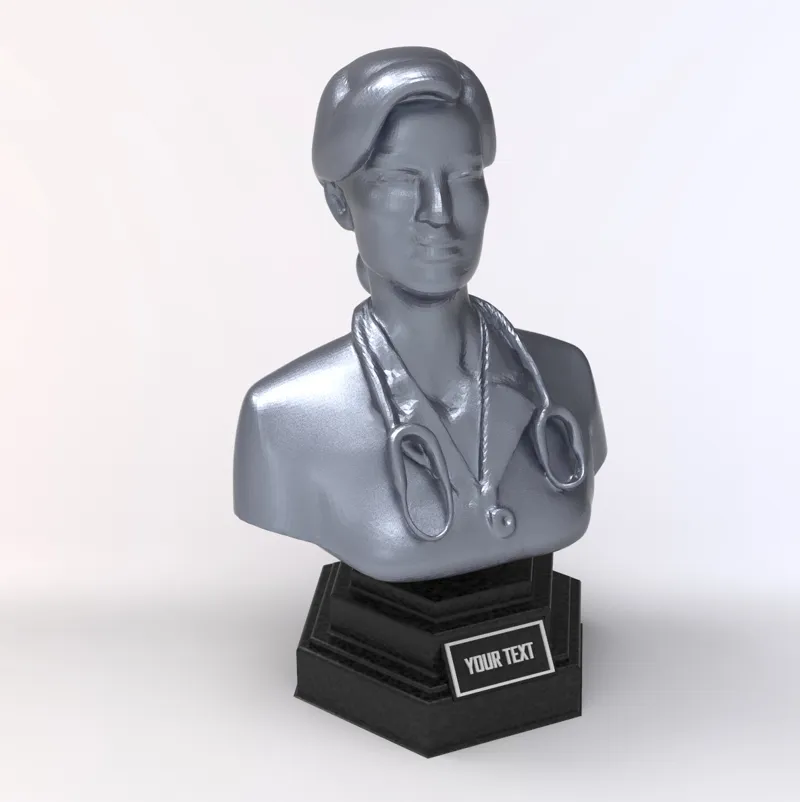 Female Doctor Bust