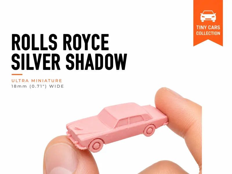 Tiny Rolls Royce Silver Shadow - Mini Cars Series
