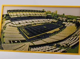 NFL Stadiums Hueforge 200mmx115mm (AFC NORTH)