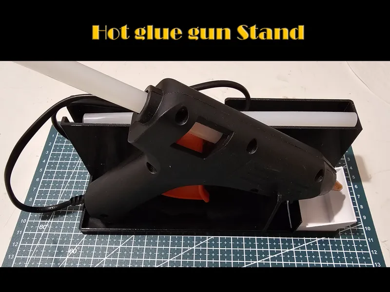 Supporto Pistola colla a caldo -Hot glue gun stand