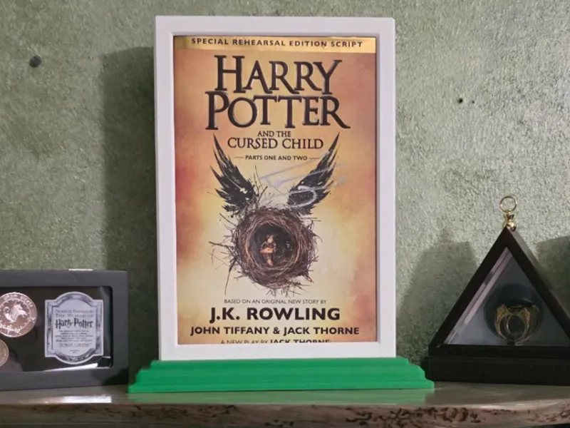 Modern Standing Book Display Frame