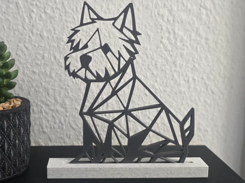 Arte murale Cane Scottish Terrier
