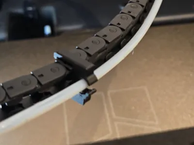 PTFE cable chain clip