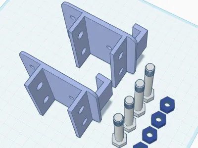 DOF Reality Logitech Z407 Speaker Mounts