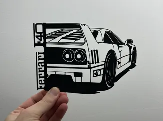 Ferrari F40 - NO AMS - decorazione da parete