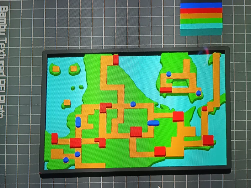 mapa sinnoh multicolor