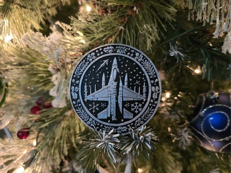 F-16 Christmas Bauble