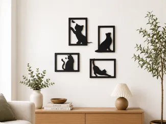 Quadro Gatos
