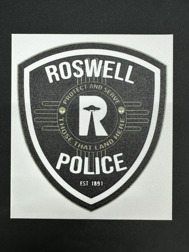 Roswell Police Department (RPD) Patch UFO Alien
