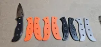 Plaquettes pour couteau Spyderco Mule Team — photo 4