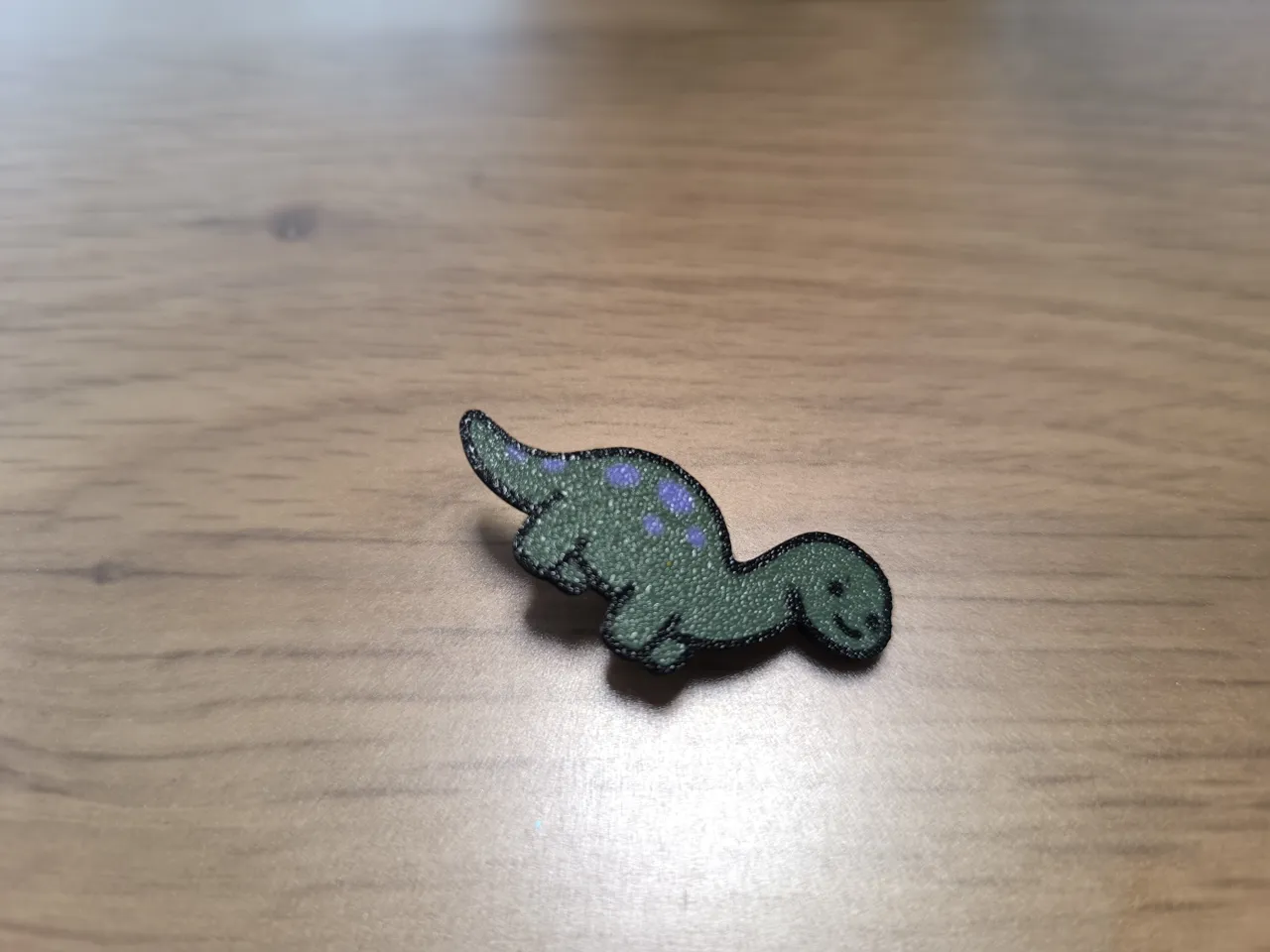 Brachiosaurus Haargummi-Charm / Haar-Accessoire view 3