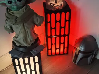 Star wars imperial light box/stand