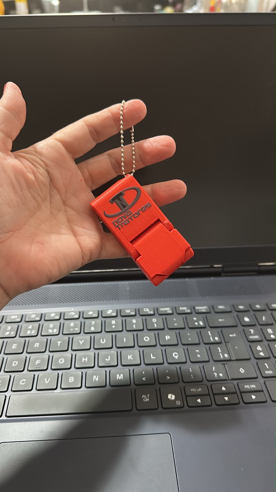 Suporte de celular para chaveiro - 1