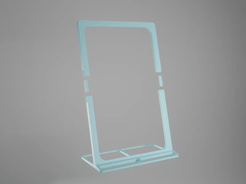 A4 Picture Stand V2 Fully Printable