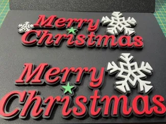 Merry Christmas sign