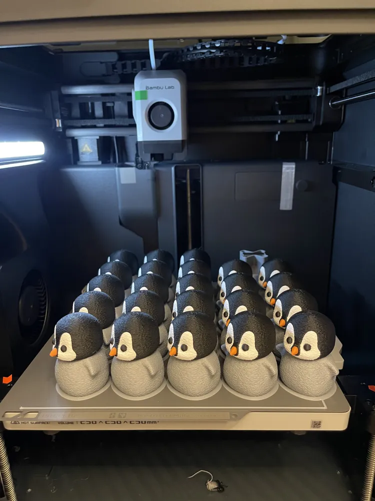 Wind-Up Penguin - Free 3D Print Model - MakerWorld