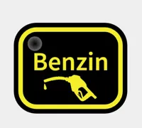 Kenzeichnung Benzin