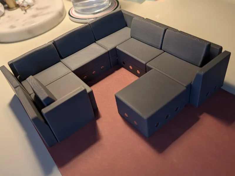 Lovesac Sactional Mini Blocks with Pillows