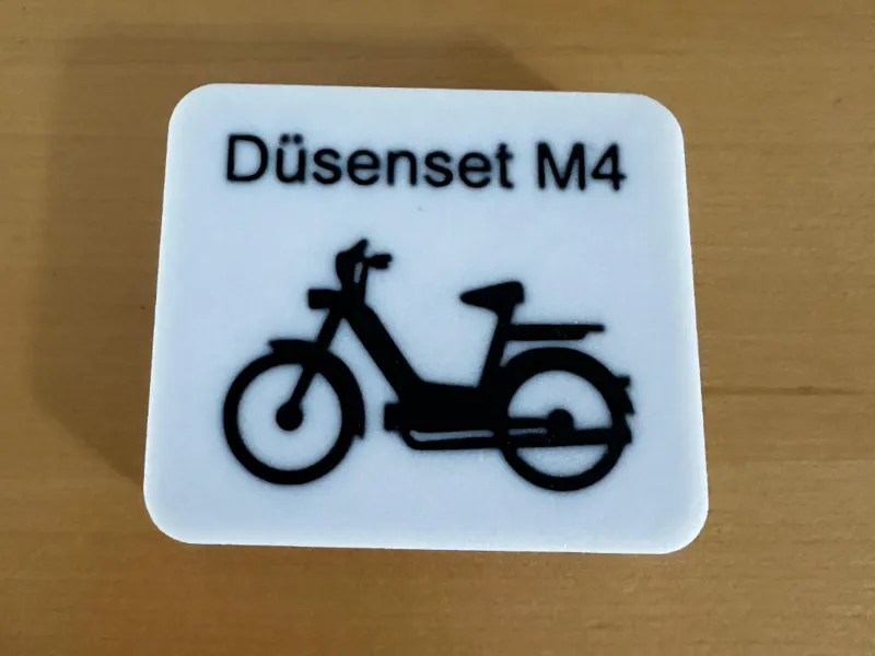 Box Düsenset M4 Mofa 
