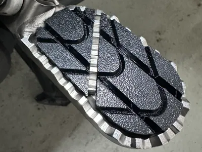 Rubber footpeg pad - Touratech WORKS 