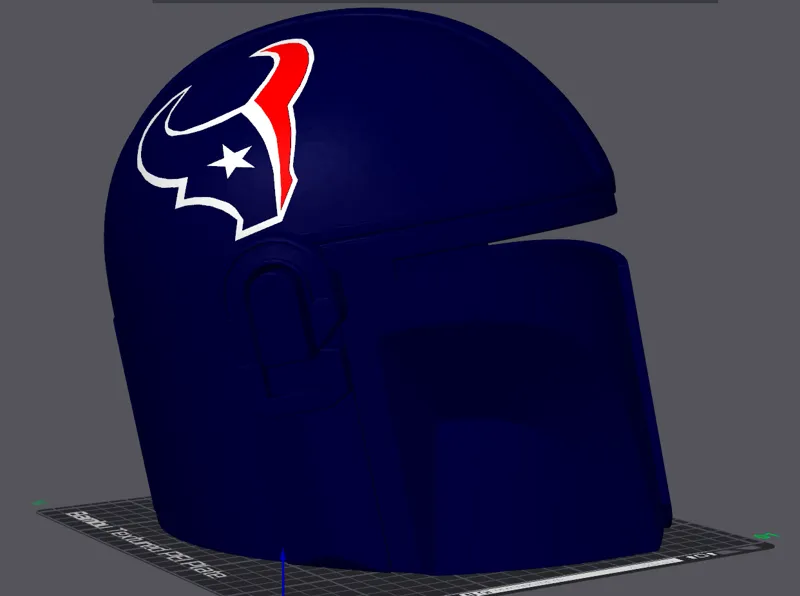 Houston Texans Mandalorian Helmet
