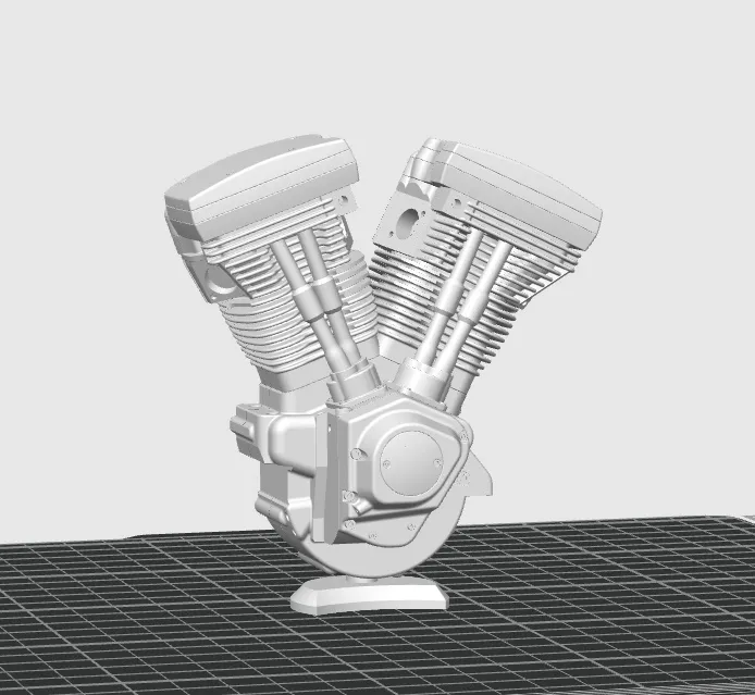 Evolution Engine Harley Chopper
