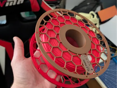 lightweight reusable spool