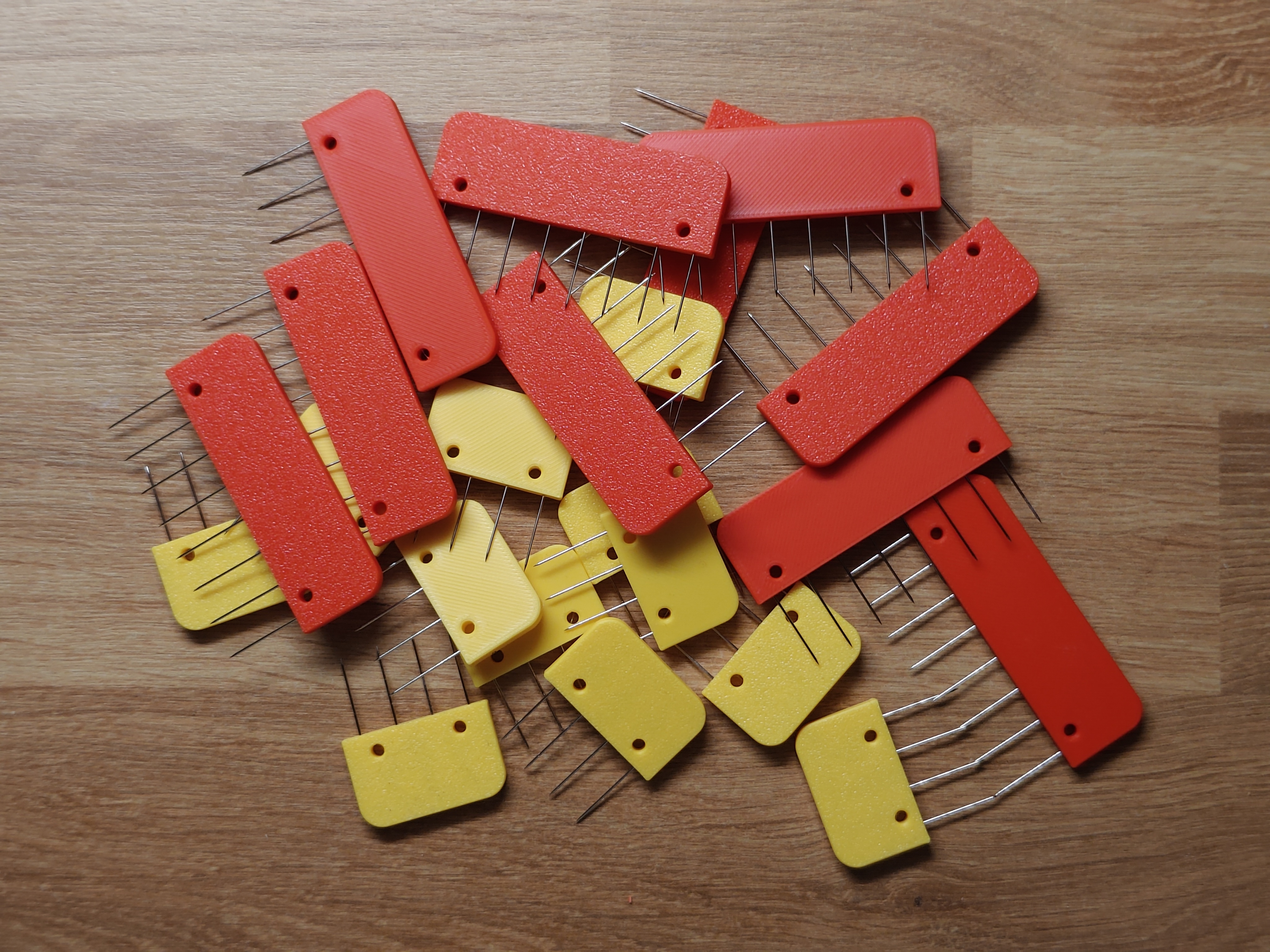 Miniatura 1 do modelo 3D Knit Blocking Combs
