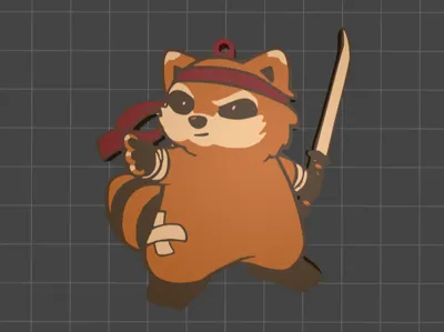 Spiffo Brawler Keychain Project Zomboid 