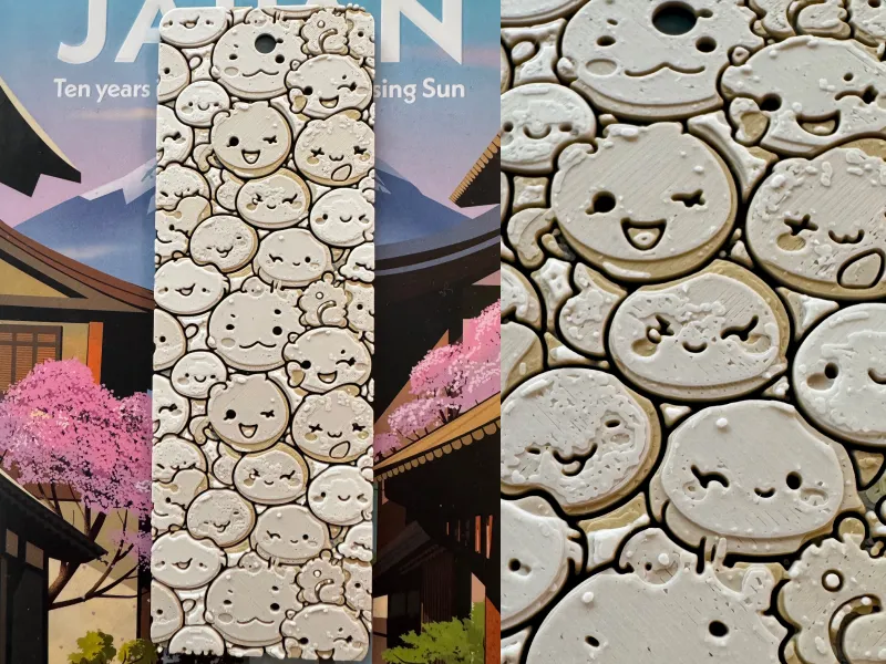 Cute Blob Bookmark | Color customizable