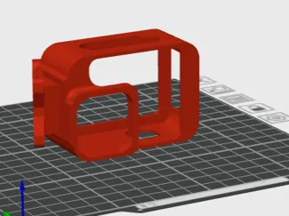 iflight nasgul vertical mount Gopro 13
