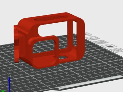 iflight nasgul vertical mount Gopro 13