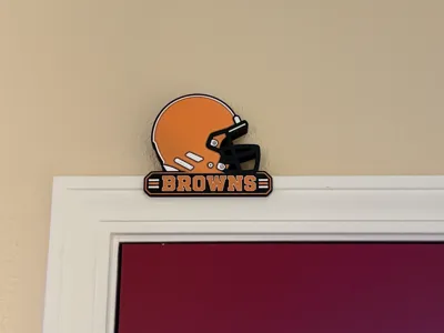 Cleveland Browns Door Topper