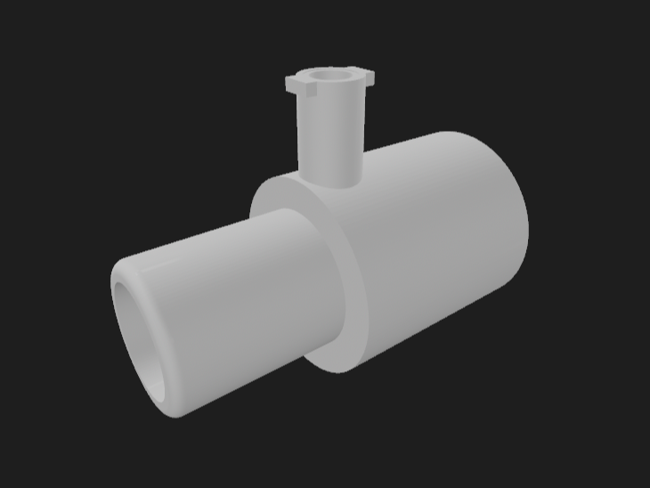 Airway adapter with sideline luer lock