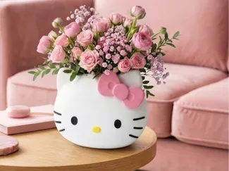 Hello Kitti Vaso o portapenne