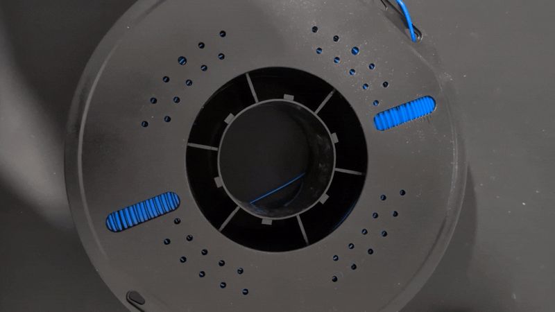 Spool Center Silica Gel Container