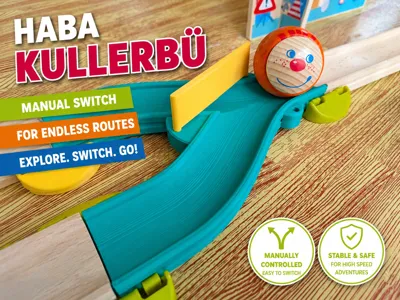 Kullerbü Switch / Diverter with Manual Gate 